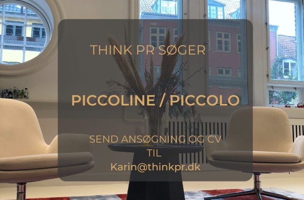 PICCOLINE/ PICCOLO SØGES!