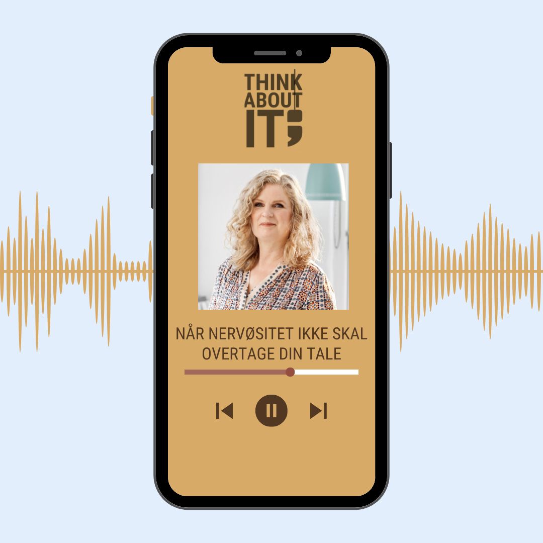 PODCAST: NÅR NERVØSITET IKKE SKAL OVERTAGE DIN TALE