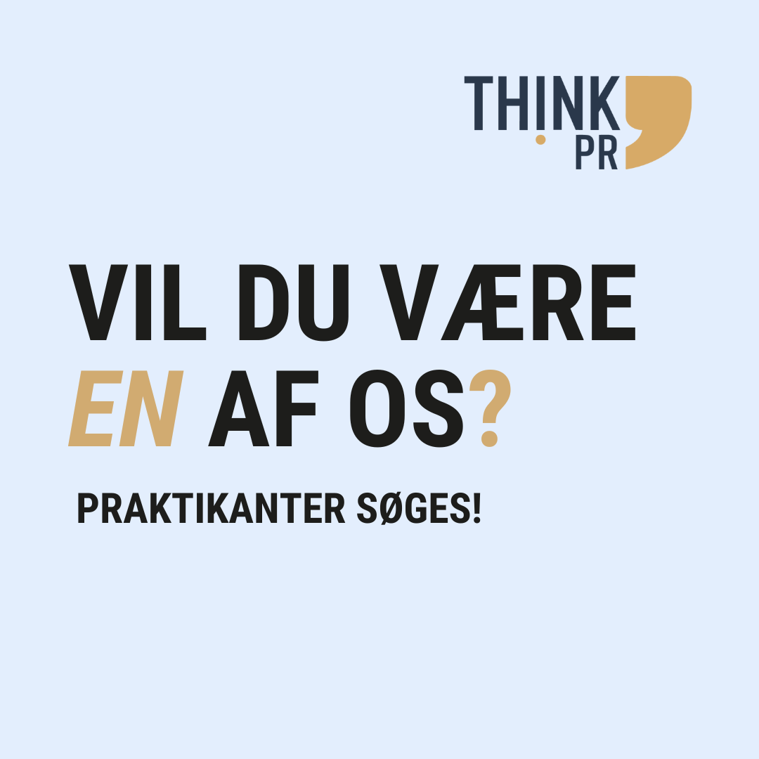 KOMMUNIKATIONSPRAKTIKANT SØGES!